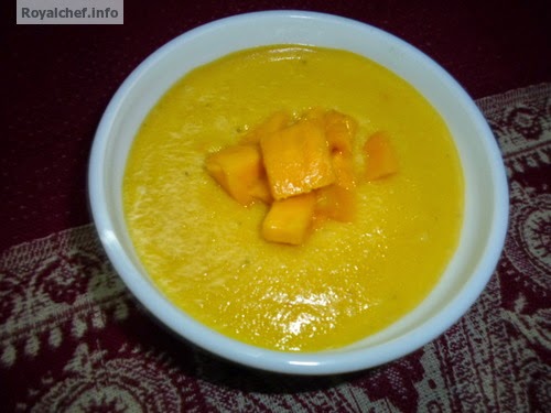 Phirni with Mango Flavor A Mango flavored Phirni