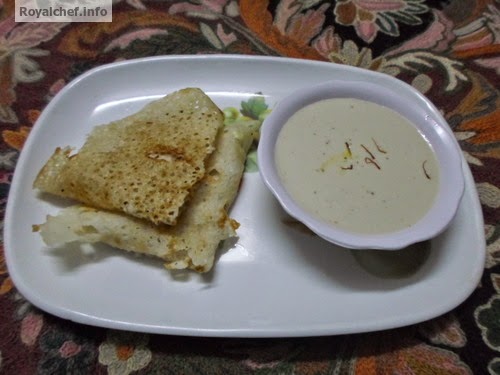 Ras-Ghavan (रसातले घावन) The popular Konkani serrt dish of Ras-Ghavan (रसातले घावन)