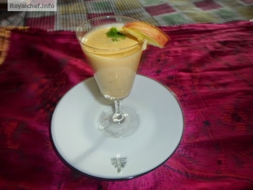 The soothing and healthy Apple Carrot Mocktail
