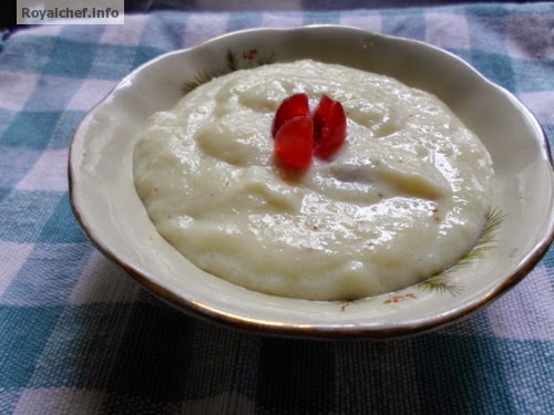 Coconut-Rice Kheer A Kheer dish for dessert