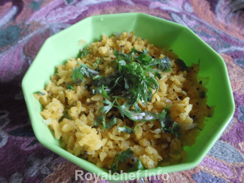 Chinese Poha Chinese Poha prepared in Maharashtrian Style
