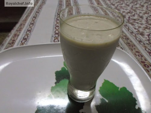 Chocolate-Apple Milk Shake A Simple Chocolate Apple Milk Shake