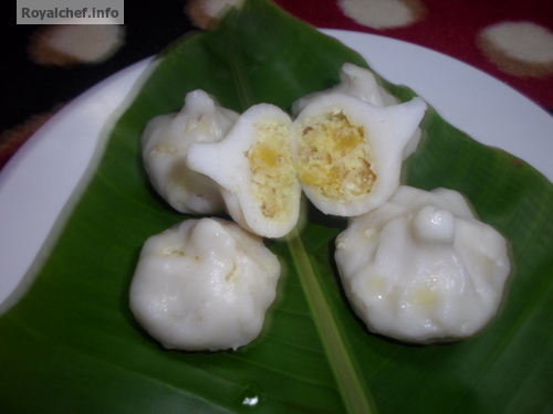 Pineapple Modak preparation