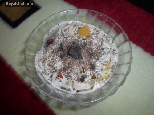 Christmas Chocolate Dessert Salad