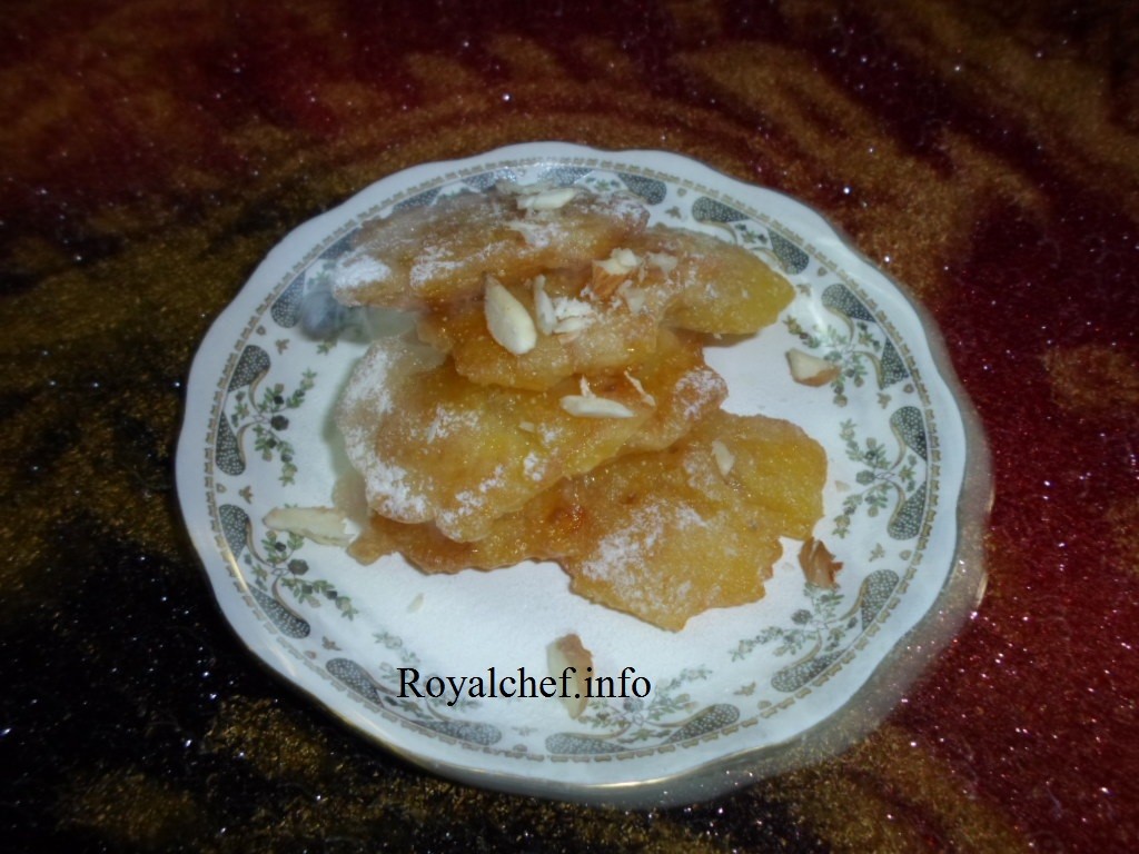 Pineapple Malpua recipe in Marathi Royal Chef Sujata