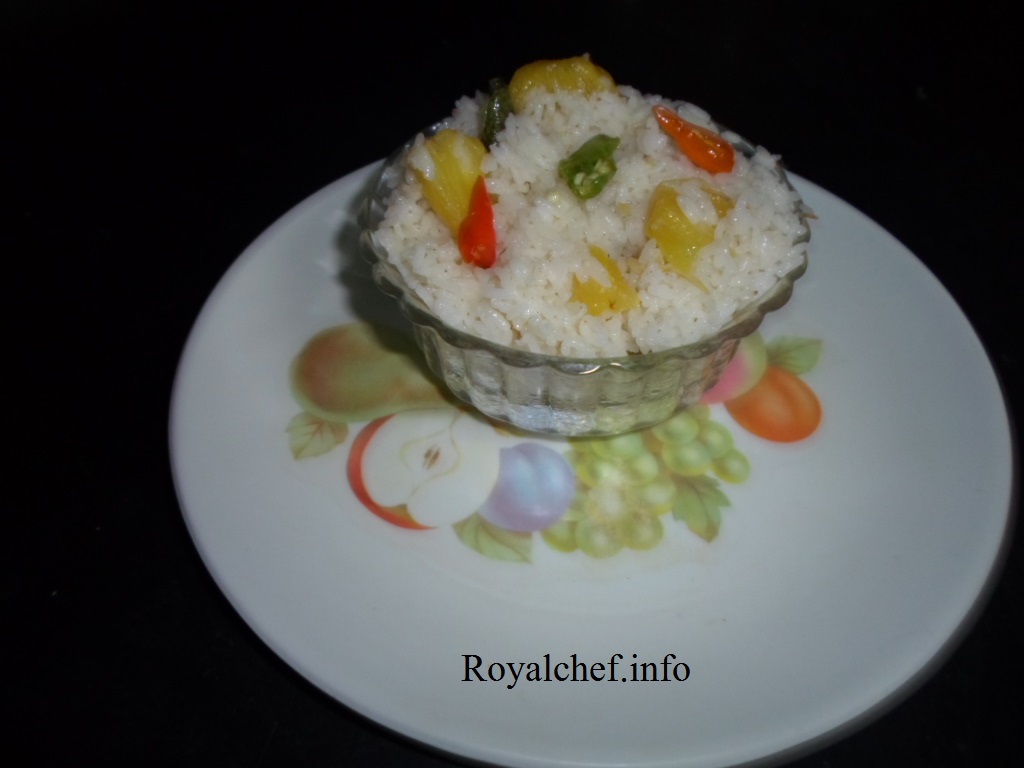Thai Pineapple Rice - Marathi