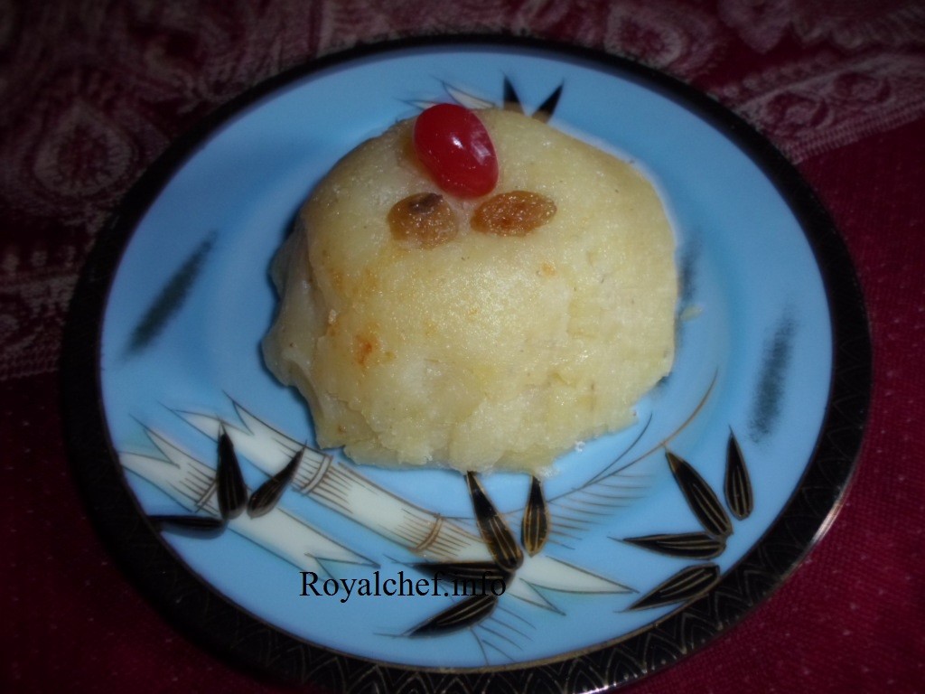 Shahi Potato Sheera Recipe in Marathi Royal Chef Sujata