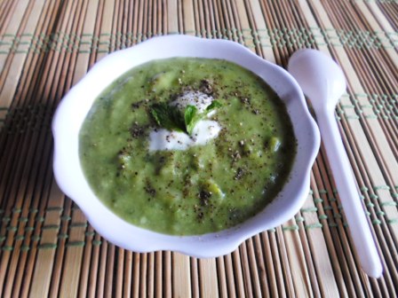 Green Peas Soup