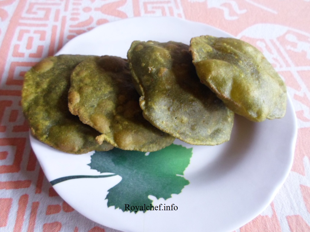 Palak Puri Paratha