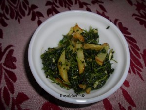 Methi Batata Bhaji Mahatashtrian Style