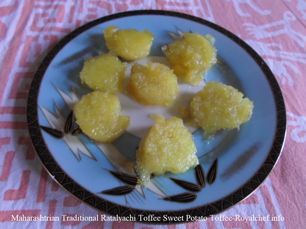 Maharashtrian Traditional Ratalyachi Toffee Sweet Potato Toffee