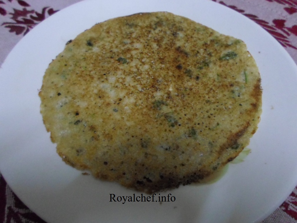 Oats Dosa a popular Indian Snack