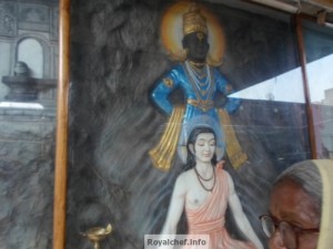 Photograph of Vithal and Sant Dnyaneshwar