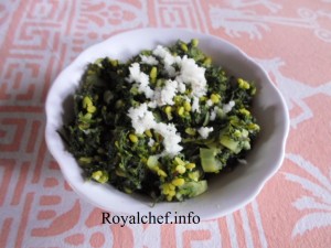 Suva/Savaa or Dill Leaves Vegetable Dish