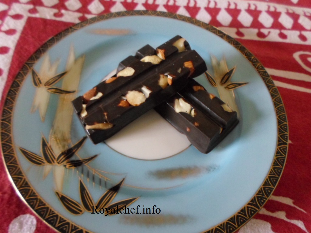 Homemade Fruit and Nut Chocolate