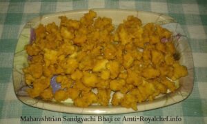 Maharashtrian Traditional Sandgyachi BHaji Amti