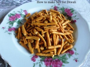Homemade Sev for Diwali