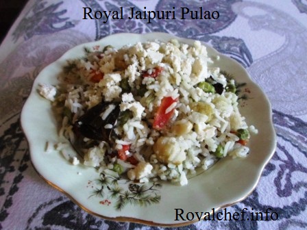 Traditional Jaipuri Pulao