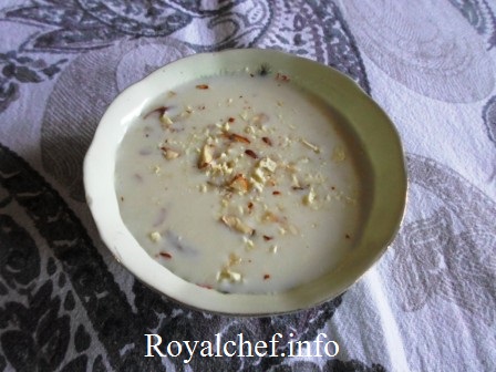 Paneer Rose Petal Jam Kheer