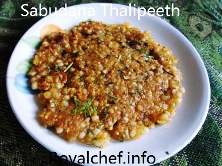 Fasting Sabudana Thalipeeth