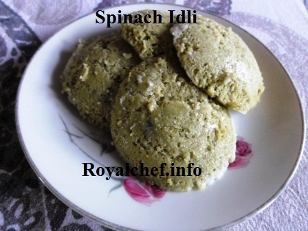 Spinach Idli