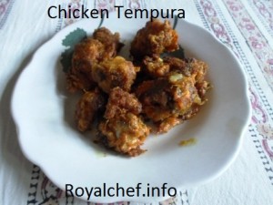 Crispy Chicken Tempura