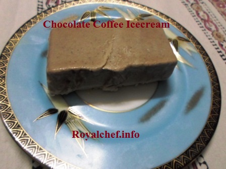 Chocolate Coffee Malai Icecream