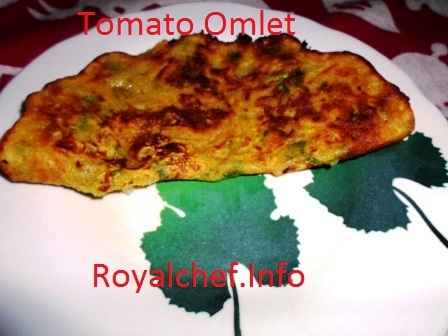 Vegetarian Tomato Omelette