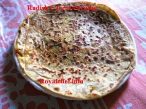 Carrot Radish Paratha 