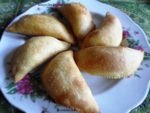 Mawa or Whole Dried Milk Khoya Dry Fruits Karanji Samosa 