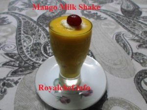 Saffron Mango Milkshake