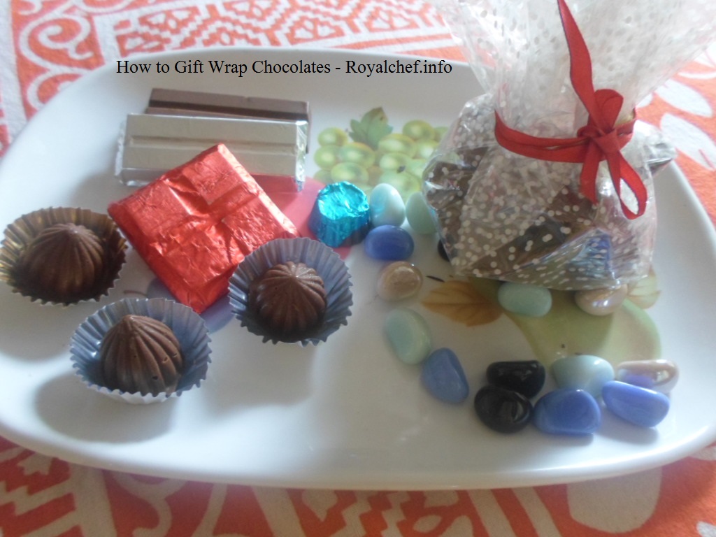 How to Gift Wrap Homemade Chocolates