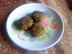 Tasty Coconut Ball Pakoras