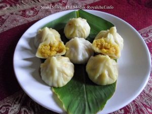 Moong Dal Modak 