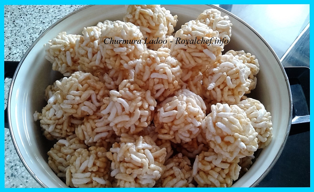 Puffed Rice Ladoo