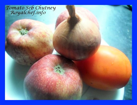 Tomato Apple Chutney