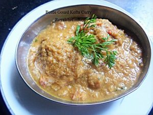 Bottle Gourd Kofta Curry