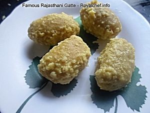 Rajasthani Gatte