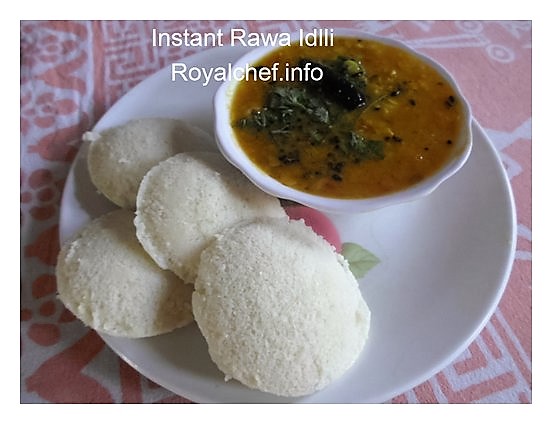 Rava Idli