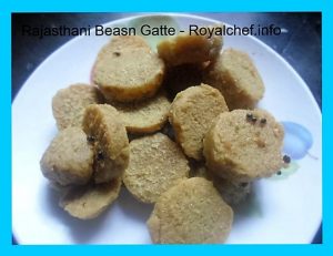  Rajasthani Gram Flour Dumplings