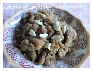 Water Chestnuts Halwa