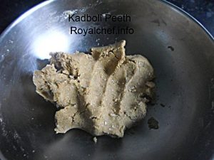 Kadboli Bhajni Dough