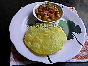 Maharashtrian Chole Bhature