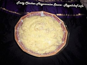 Chicken Mayonnaise Sauce 