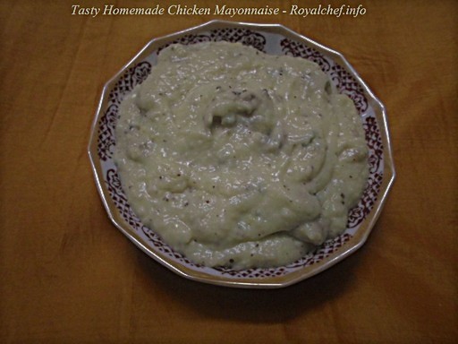 Tasty Homemade Chicken Mayonnaise