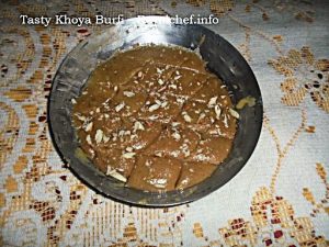 Khoya Burfi 