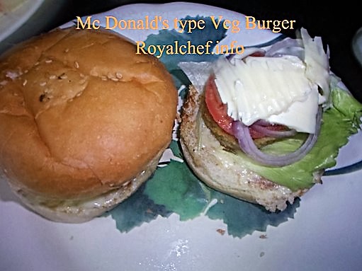 Mcdonald Style Burger