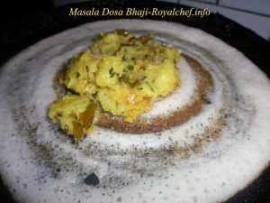 Bhaji for the Masala Dosa 