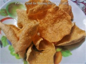 Potato Papad 