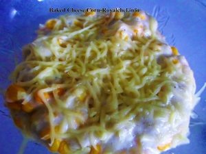 Tasty Baked Cheese Corn